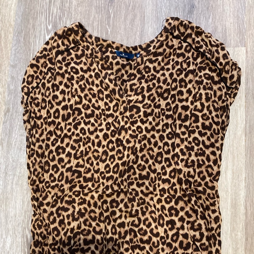 Leopard blouse